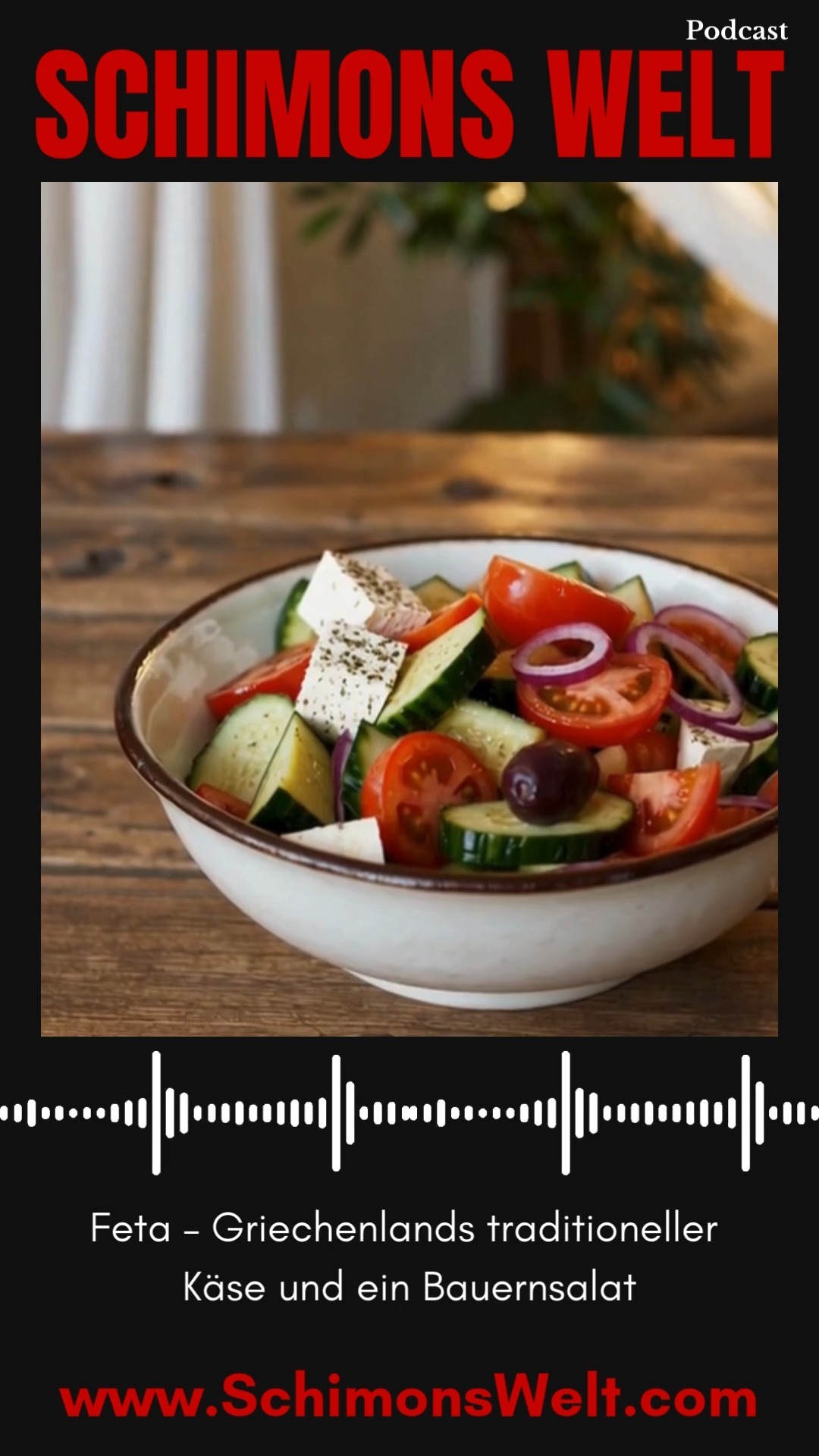 So schmeckt echter Feta: Bauernsalat wie in Griechenland