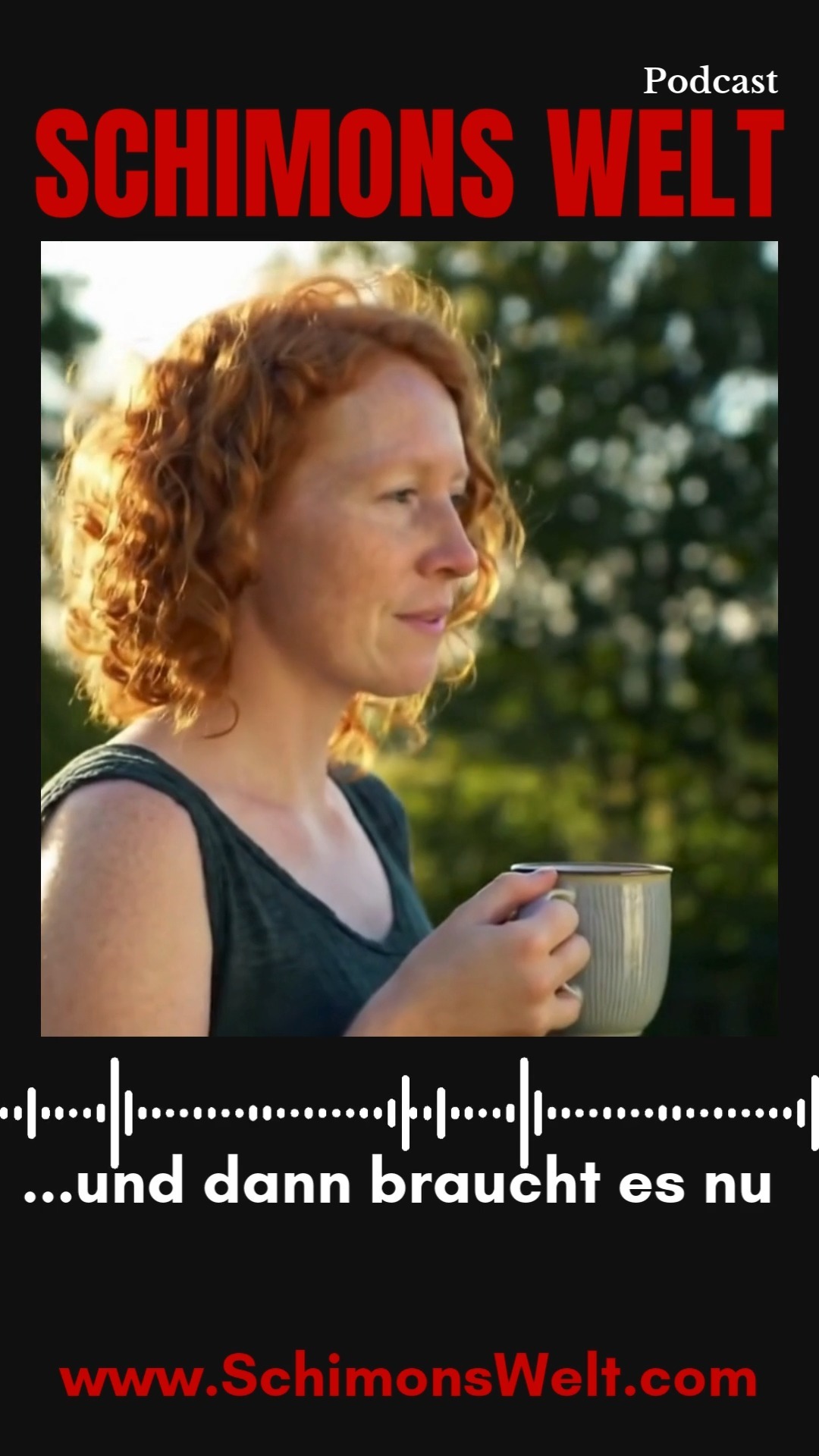 Eine Tasse Kaffee. Ein Blick in den Himmel. Eine kleine Insel im Alltag.