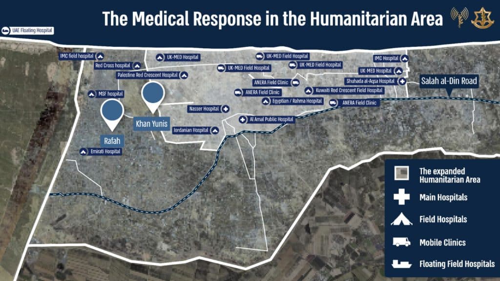 Israelische Hilfe im Gazastreifen: Eine wenig bekannte, aber bedeutende humanitäre Anstrengung