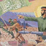 Wandgemälde im Iran