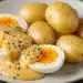 Eier in Senfsoße mit Kartoffeln